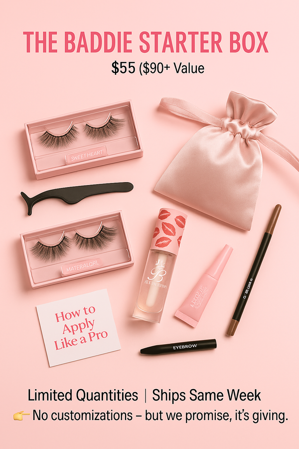 💋 THE BADDIE STARTER BOX – $55 ($90+ Value)